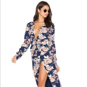 NWOT LOVERS + FRIENDS X REVOLVE FLORAL MAXI DRESS